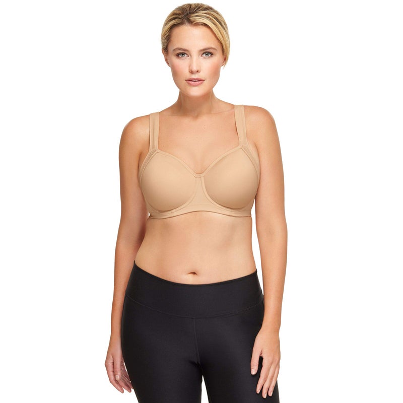 Wacoal Womens Sport Contour Convertible Underwire Bra, Sand, 38DDD - Image 3